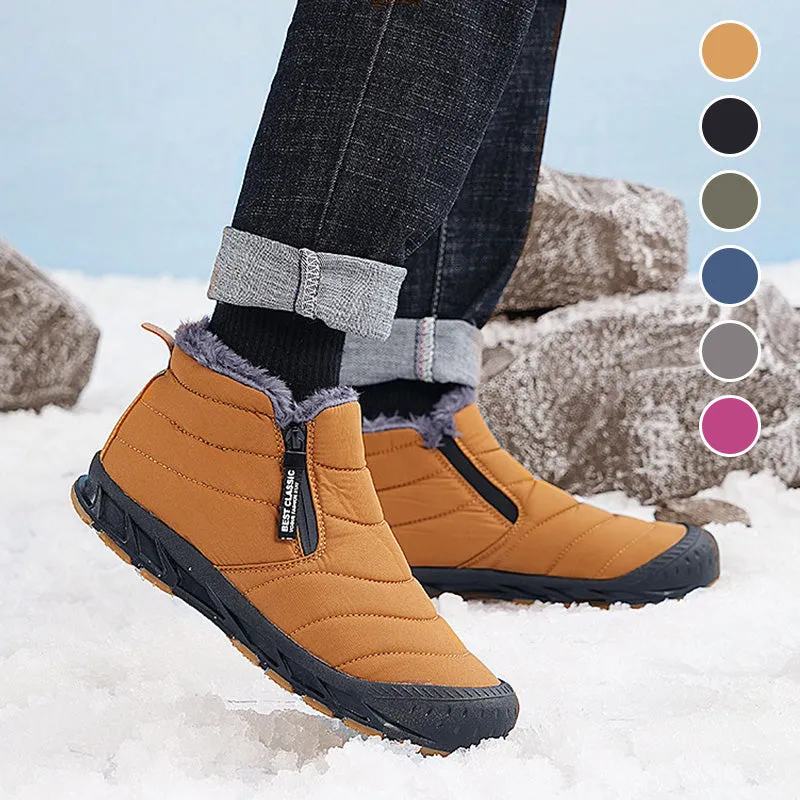 🔥Zermatt Winter Warm Faux Fur Lined Waterproof Outdoor Snow Boots