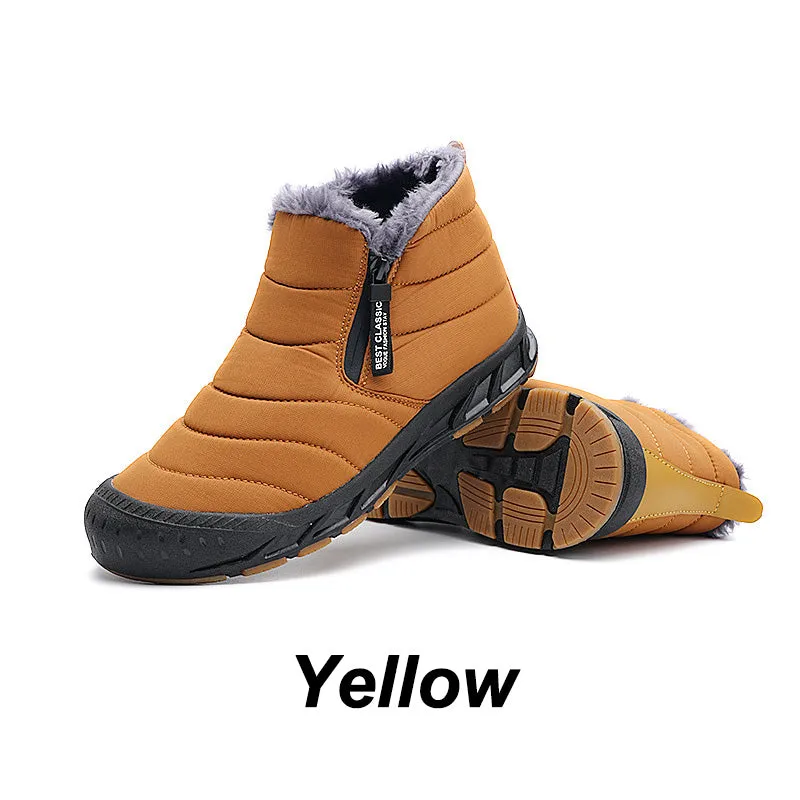 🔥Zermatt Winter Warm Faux Fur Lined Waterproof Outdoor Snow Boots