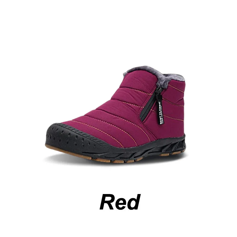 🔥Zermatt Winter Warm Faux Fur Lined Waterproof Outdoor Snow Boots